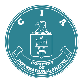 Teal CIA badge